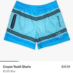 Crayon Youth Blue Shorts